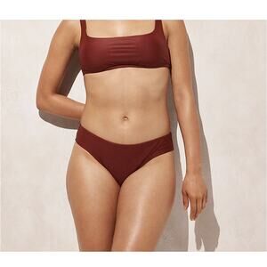 J.‎ Crew Women's Sienna Classic Full-Coverage Bikini Bottom Size S